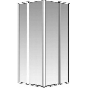 IMPEX Duschwanne ISDUBAE2PT80RE